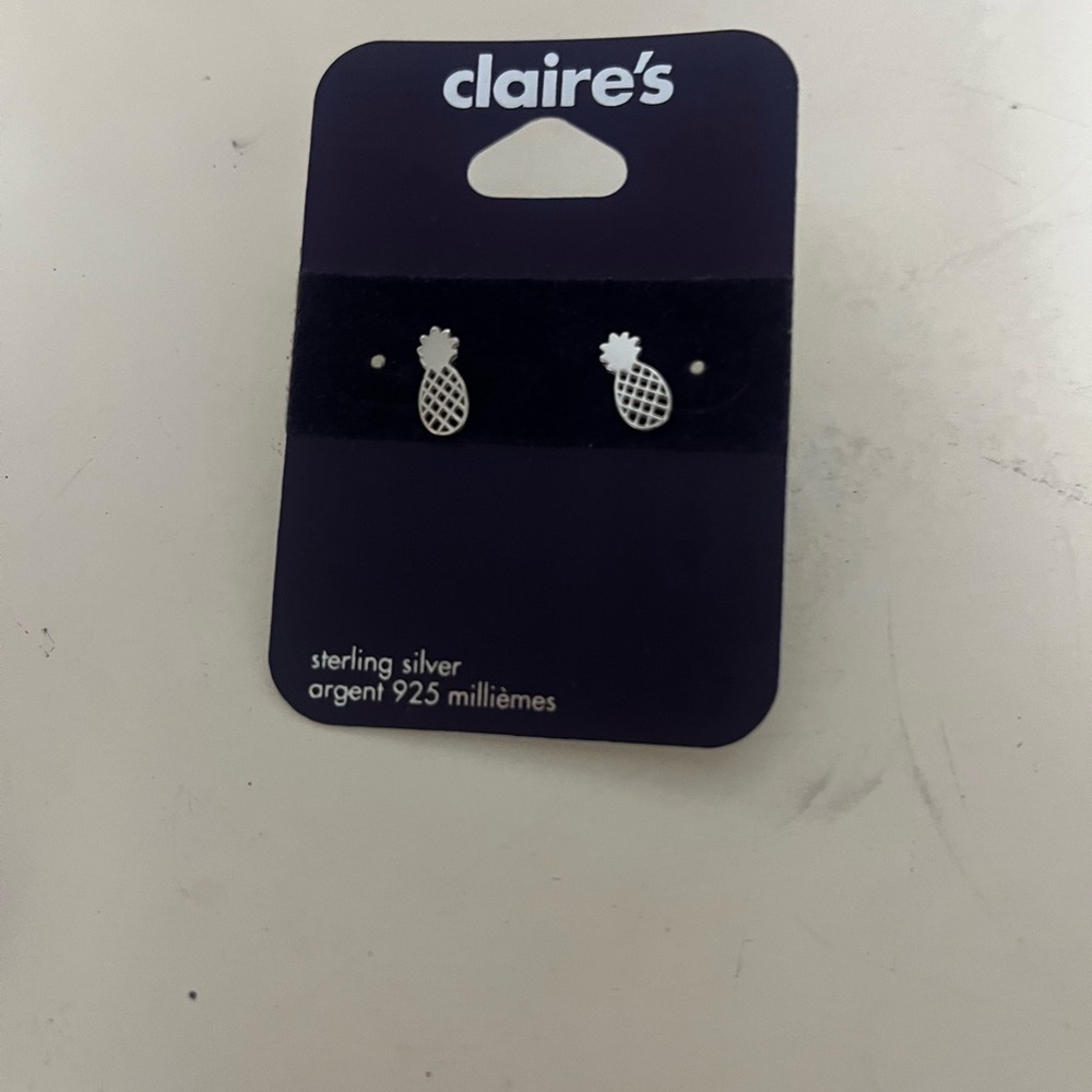 Claire’s Sterling Silver Earrings